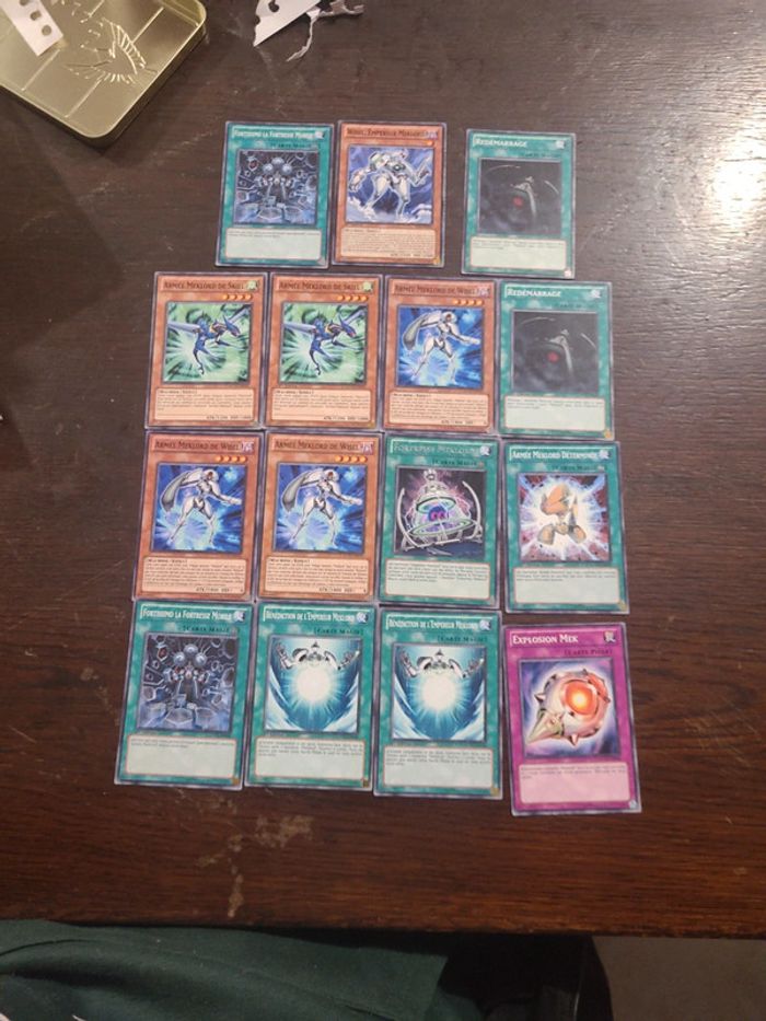 Lot de 15 cartes meklord