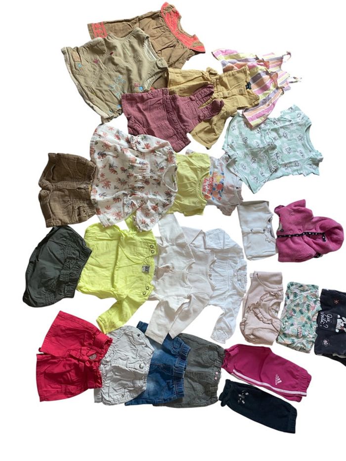Lot vêtement bébé fille 3 mois 37 pièces - photo numéro 3