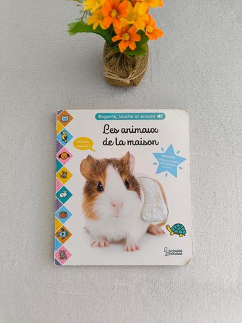 Livre sonore Les animaux de la maison