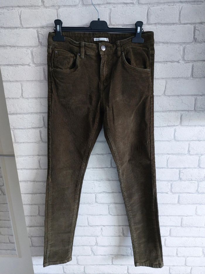 Pantalon velours Monoprix taille 14 ans