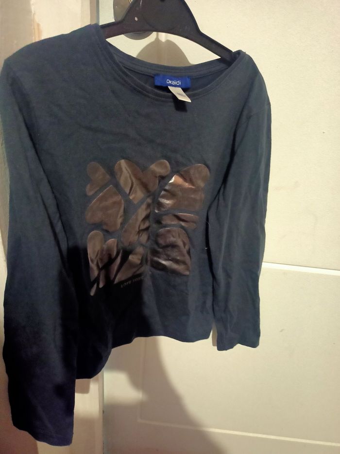 Lot t-shirt fille 8 ans - photo numéro 6