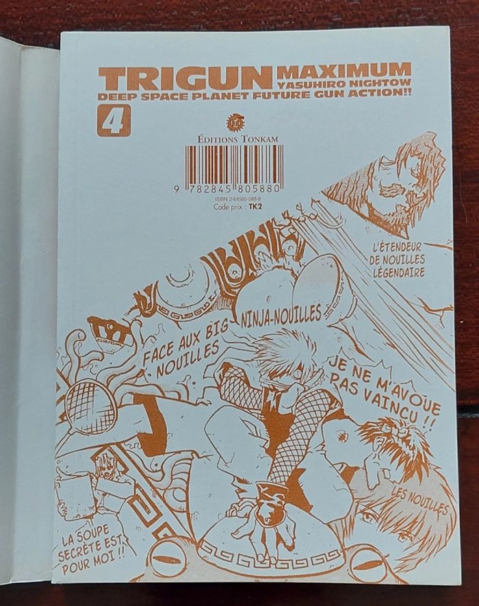 Trigun Maximum Tome 4 Tonkam Français 🇨🇵 - photo numéro 5