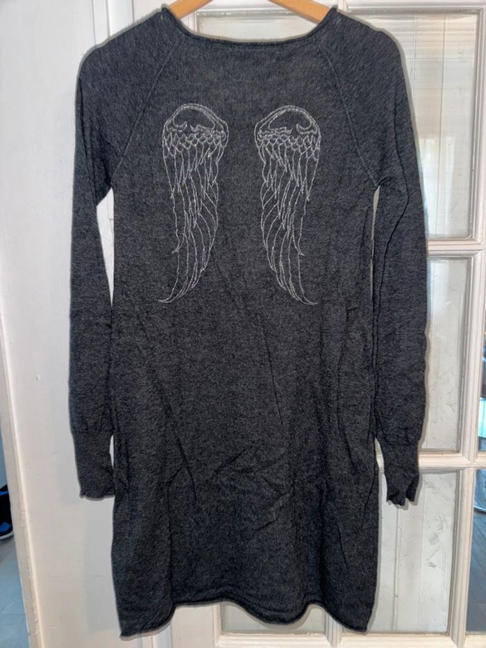 Robe Berenice en laine et cachemire Taille Xs - photo numéro 4