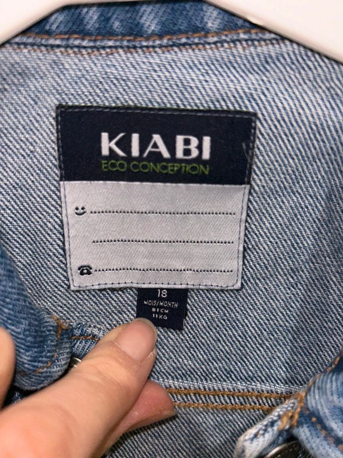 Veste en jeans Kiabi - photo numéro 3