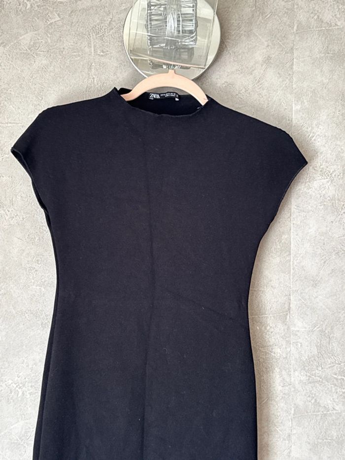 Petite robe noir Zara taille M - photo numéro 3
