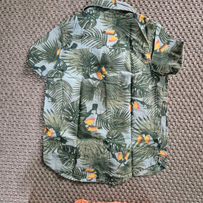 Ensemble chemisette et short "tropical" - 3 ans - photo numéro 4