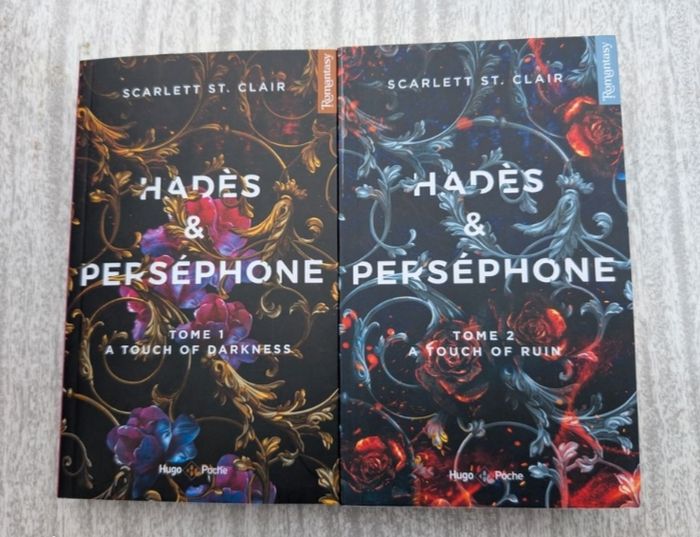 Tome 1 broché hades et perséphone et tome 2 poche