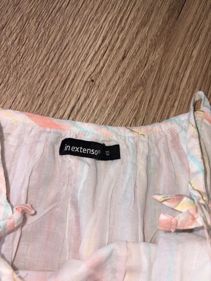 Robe comme neuve légère été 10 ans - photo numéro 3