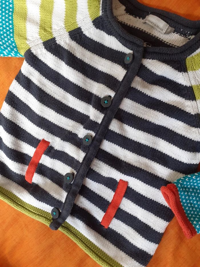 Gilet Multicolore - photo numéro 3