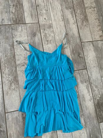 Robe tunique à volant réglable