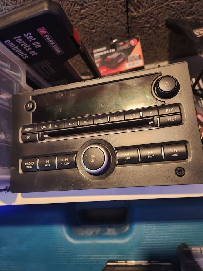Poste de radio saab 93
