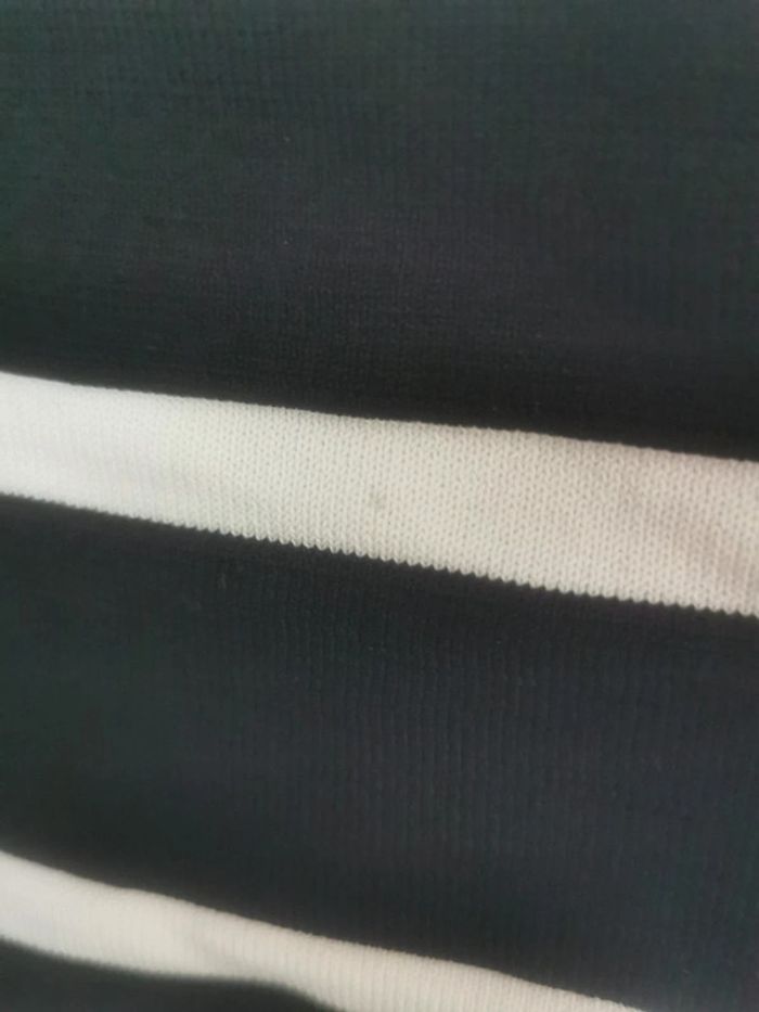 Robe rayée noir et blanc Mango - photo numéro 5