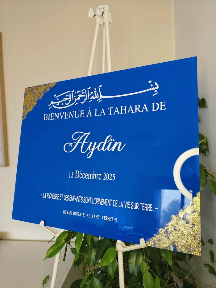 Magnifique panneau pour tout événement