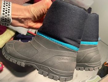 Bottes de neige chaudes imperméables de randonnee 28/29