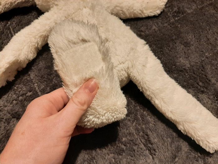 Peluche chien blanc - photo numéro 11