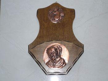 Support mural de filtres à café vintage