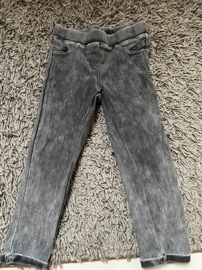 Jegging gris fille Orchestra 2ans 92cm - photo numéro 2