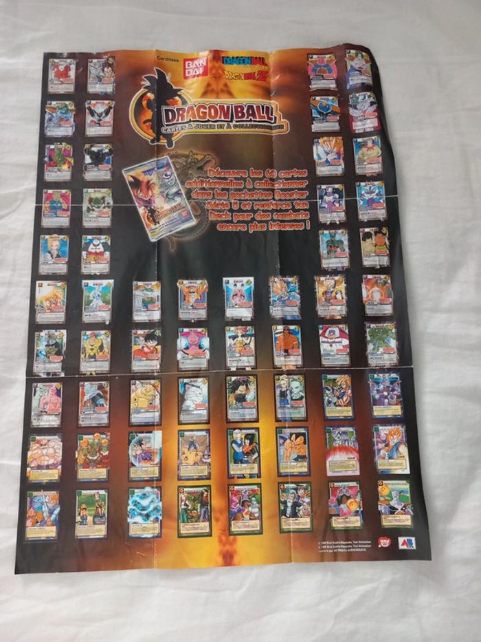 Poster Dragon Ball carte à jouer et à collectionner - photo numéro 2