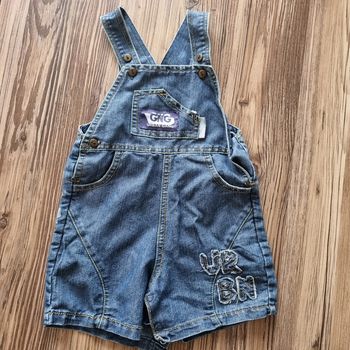 Salopette short, 9 mois
