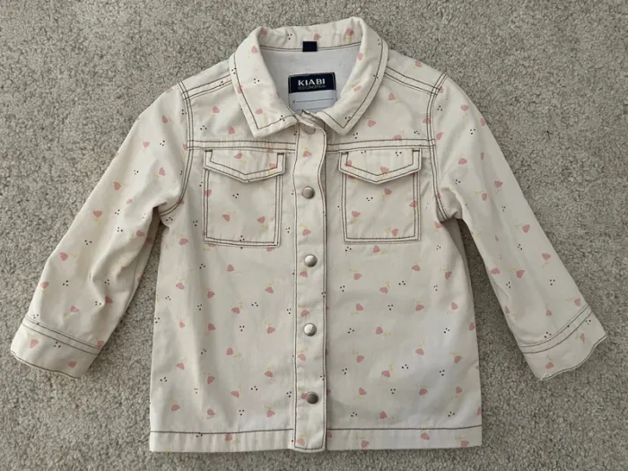 Veste motifs cœurs Kiabi 🌻