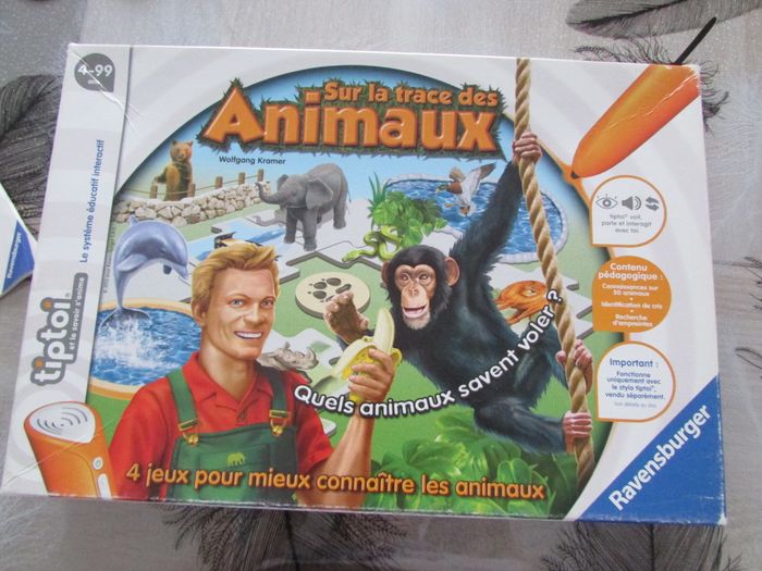 Jeu Tiptoi Sur la trace des animaux Ravensburger