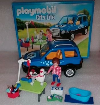 Playmobil N°9278 Toiletteuse avec son vehicule