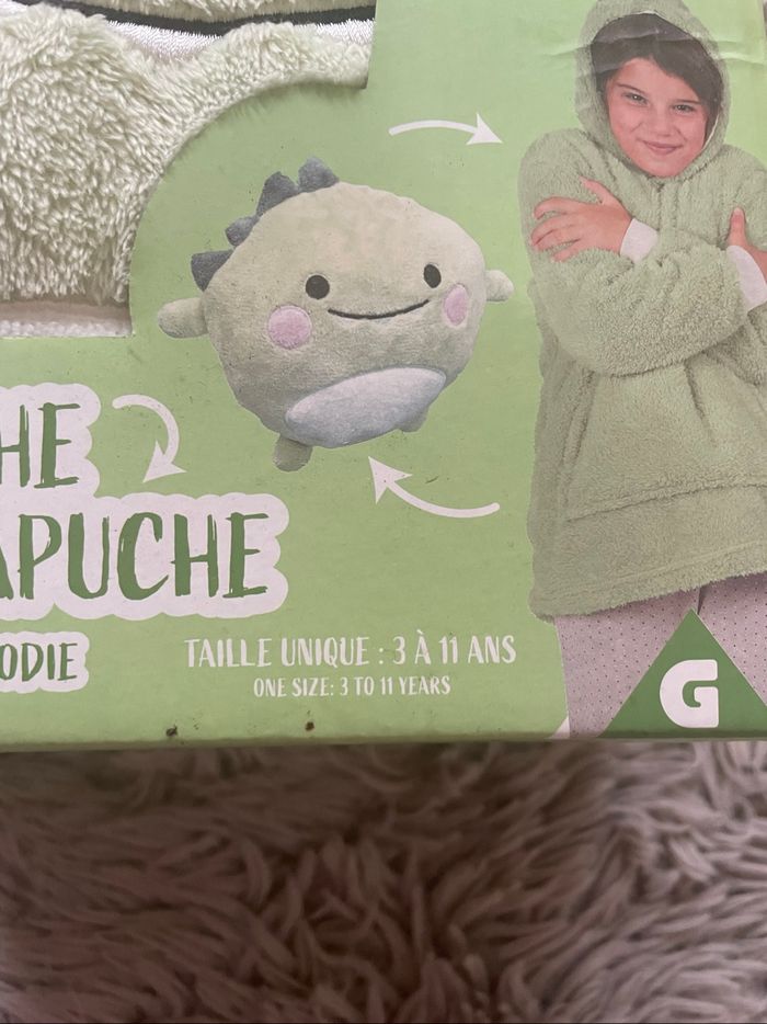 Sweat à capuche peluche / surpyjama - photo numéro 7