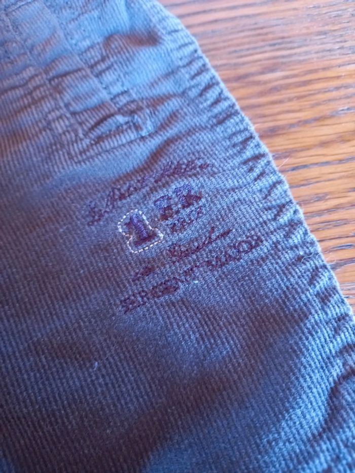 Pantalon en velours doublé - photo numéro 2