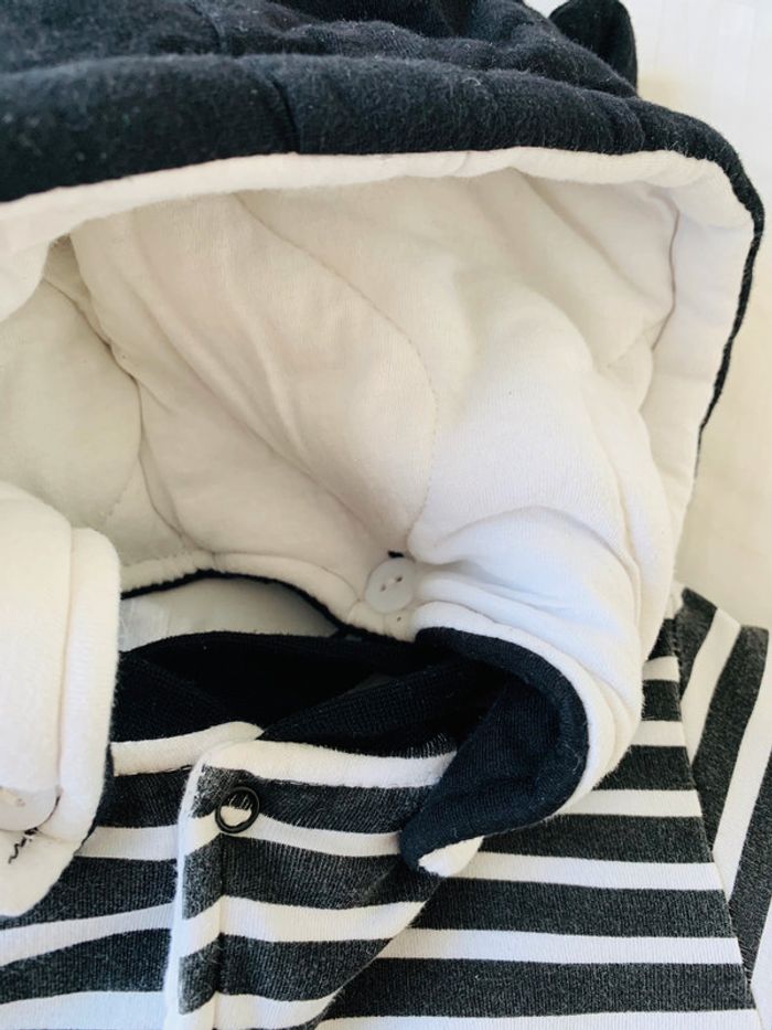 Combinaison pilote pingouin taille 3 mois - photo numéro 4