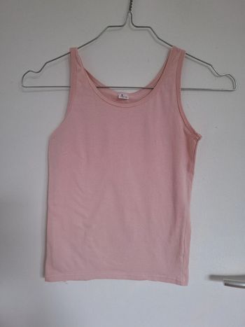 Débardeur rose fille 9 ans