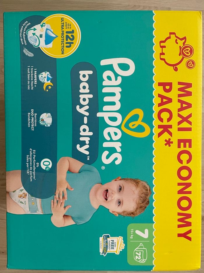 Pampers taille 7 - photo numéro 2
