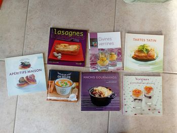 Lot livre de cuisine 