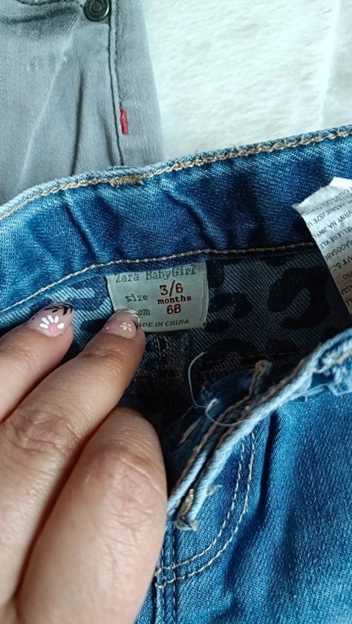 Lot pantalons et t-shirt 6 mois - photo numéro 9