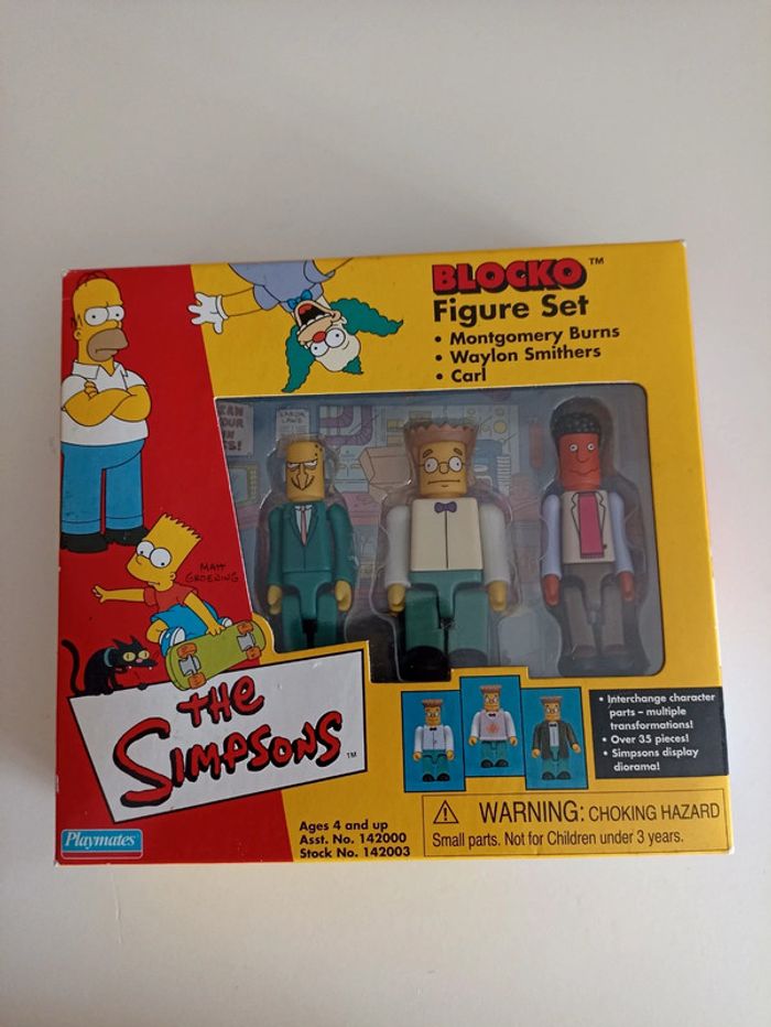 Playmate simpsons blocko set