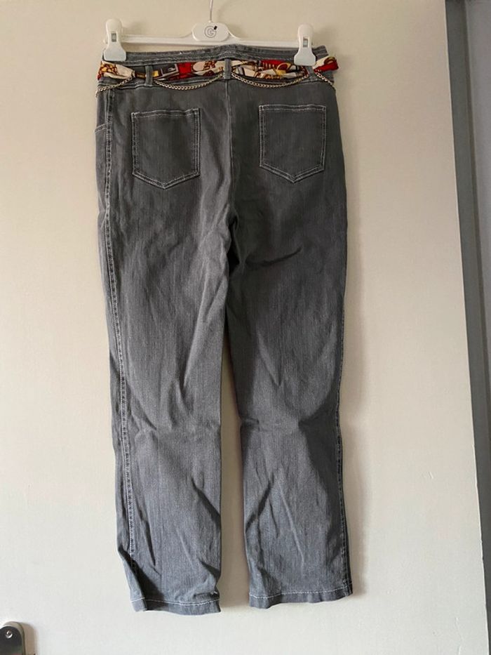 Pantalon jeans 7/8 Massy Taille 38 - photo numéro 2