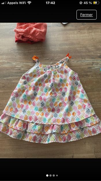 Robe colorée