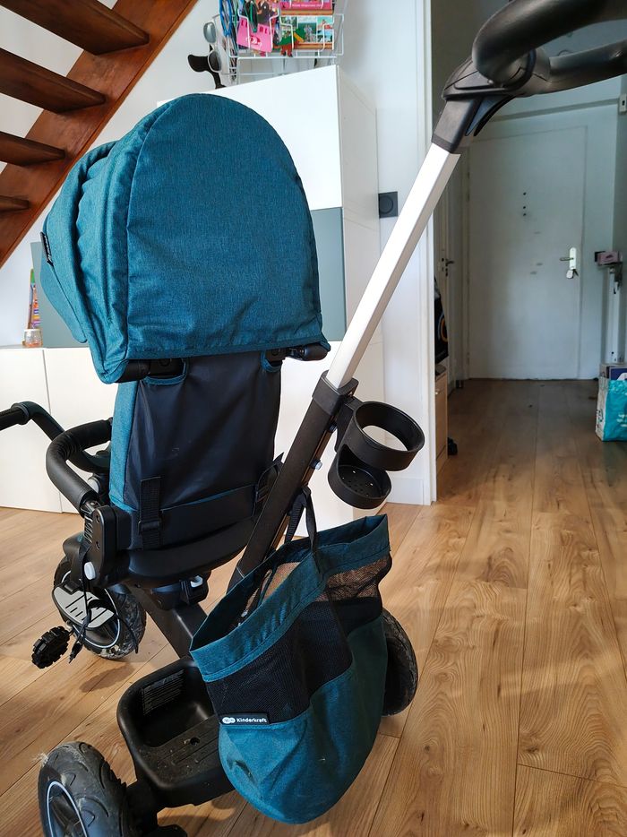 Tricycle Kinderkraft Easytwist - Midnight Green - photo numéro 3