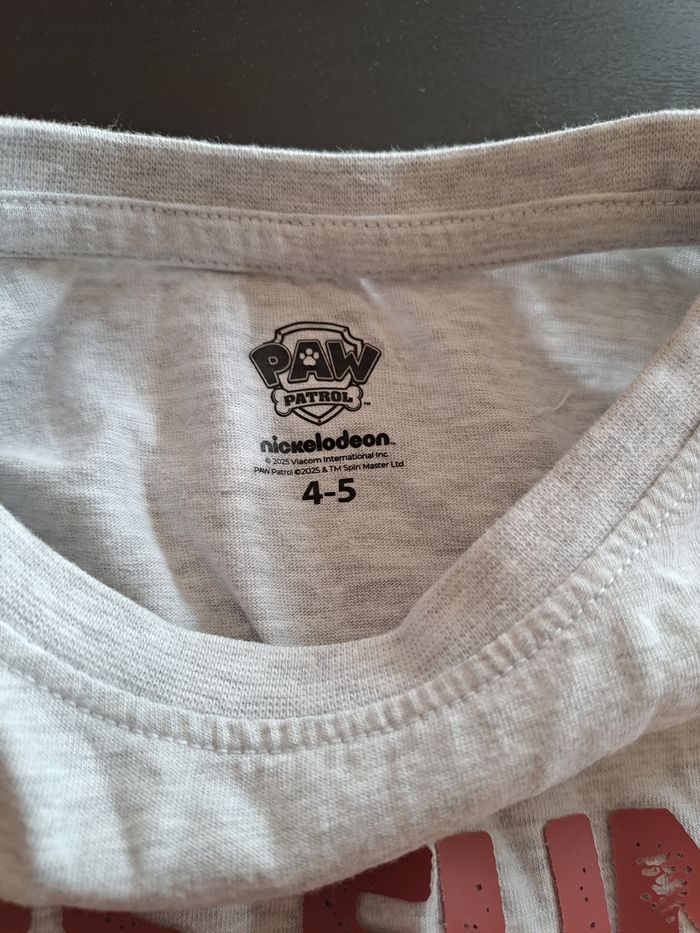 Tee shirt Pat patrouille 4-5A Neuf - photo numéro 4