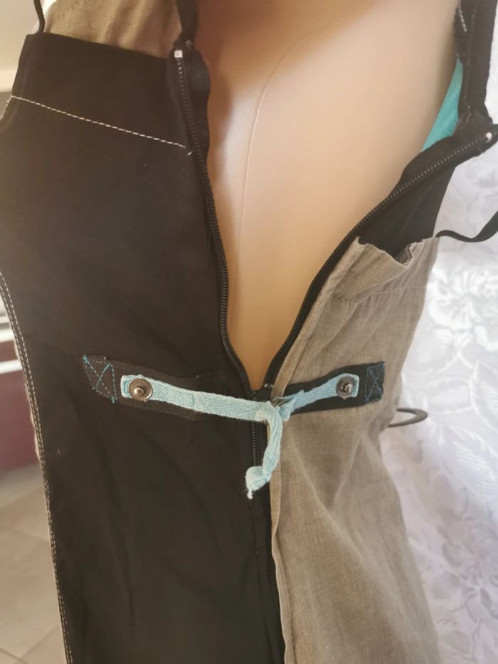 🌺Tunique Noir. Gris. Bleu La Mode est à Vous - Taille 38 - photo numéro 6