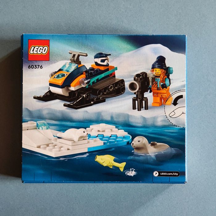 LEGO City 60376 - Motoneige d'exploration de l'Arctique - Scellé 🌟 - Envoi rapide 🚚 💨 - photo numéro 4