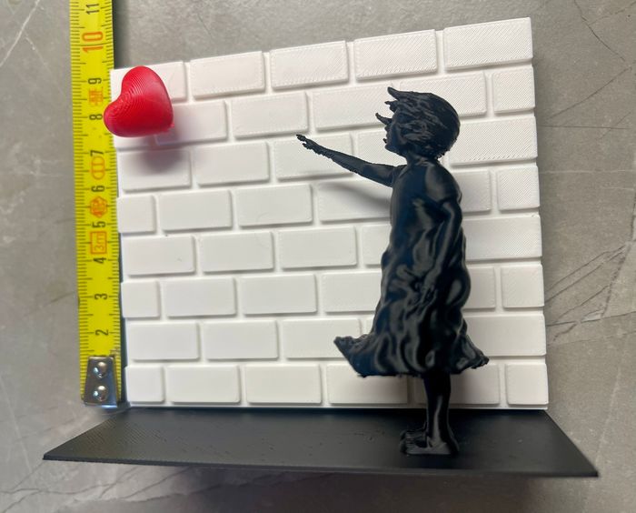 Art Décoratif La Fille Au Ballon Bansky - photo numéro 5