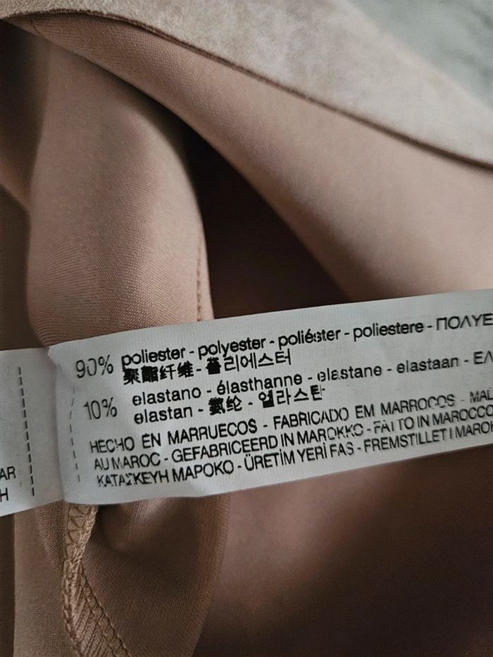 Zara veste longue beige ample taille S - photo numéro 10