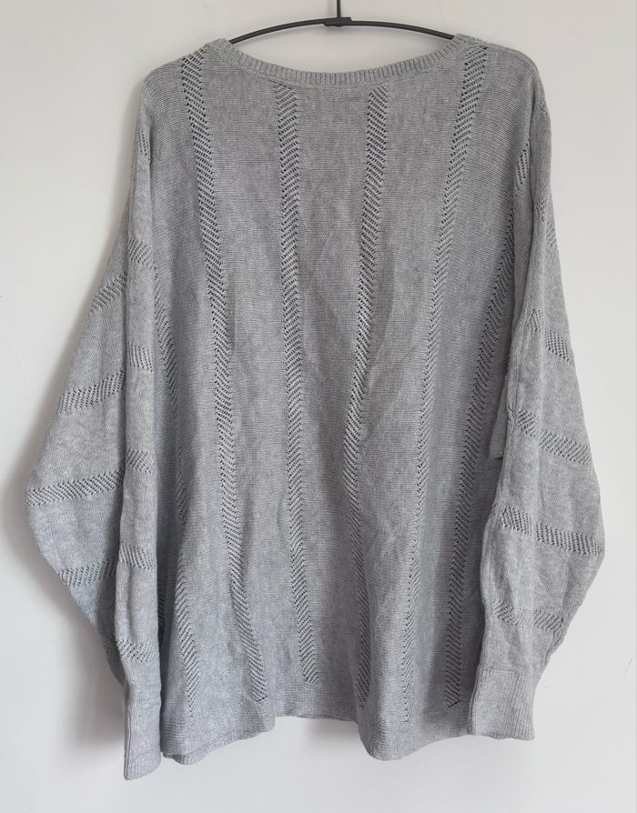 🩶 Pull femme Tommy Hilfiger Taille XXL - 100% coton - photo numéro 4