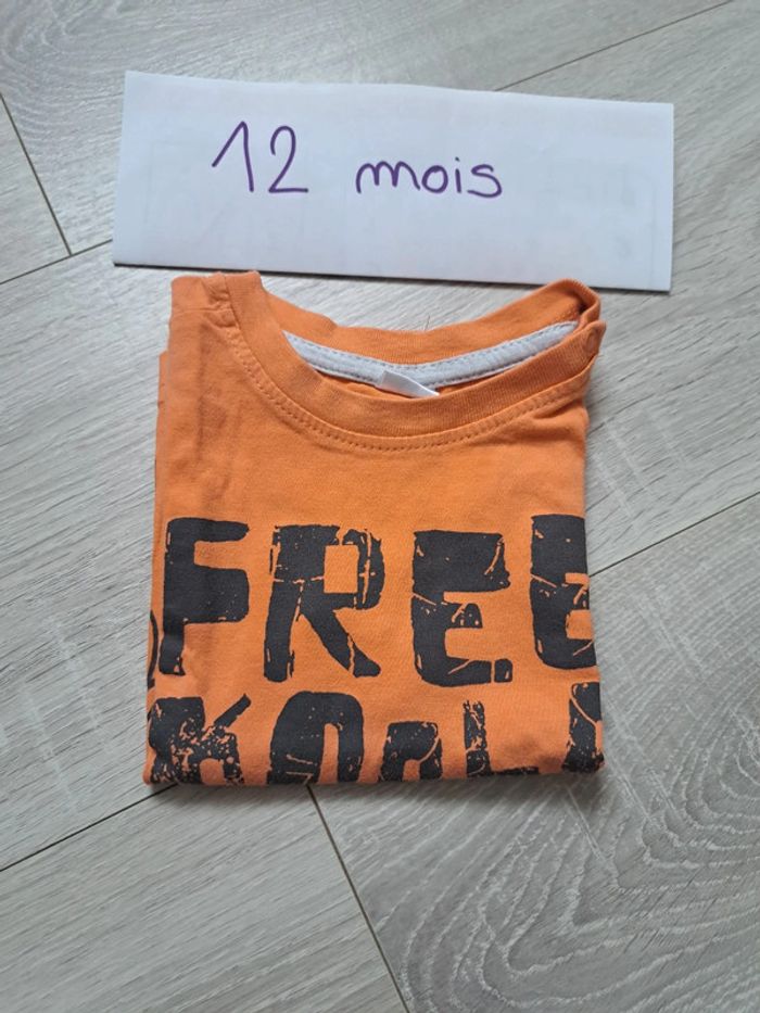 T-shirt 12 mois manches courtes - photo numéro 3