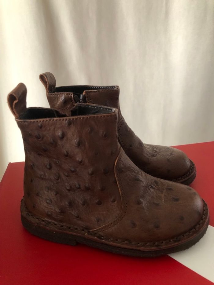 Bottines en cuir - Pèpè Children Shoes