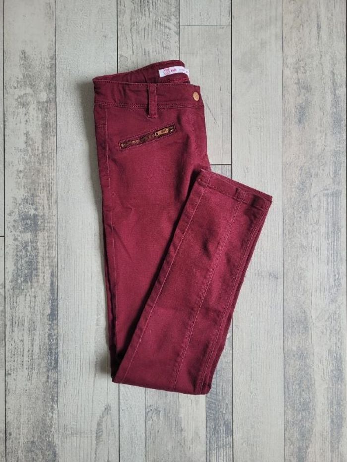 Pantalon prune fille 12 ans