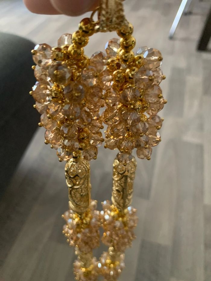Collier traditionnelle algérien SKHAB doré - photo numéro 10