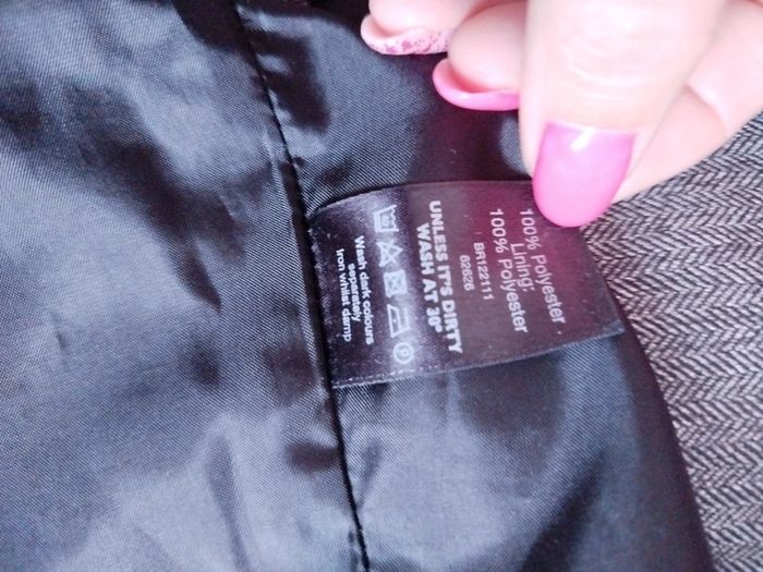 Robe cintrée gris chiné classique - photo numéro 10