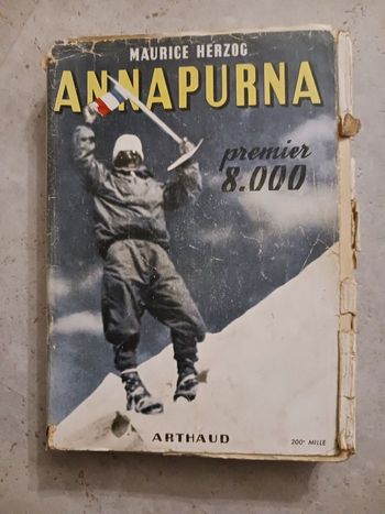livre Annapurna premier 8000 Arthaud