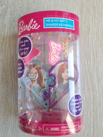 Porte clé barbie amitié 